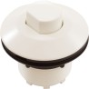 Air Button, Herga, Standard, 1-3/4"hs, 2-5/8"fd, White : 6442-BAAA-A