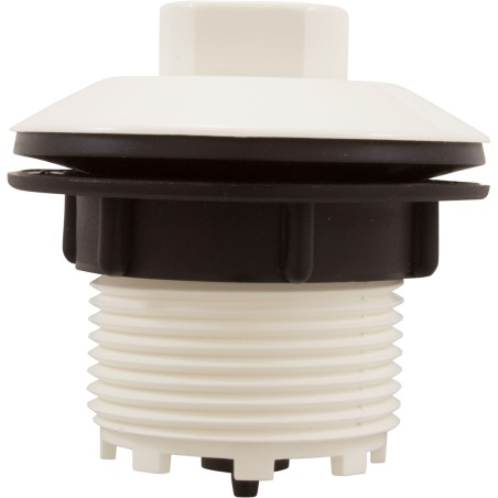 Air Button, Herga, Standard, 1-3/4"hs, 2-5/8"fd, White : 6442-BAAA-A