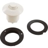 Air Button, Herga, Standard, 1-3/4"hs, 2-5/8"fd, White : 6442-BAAA-A