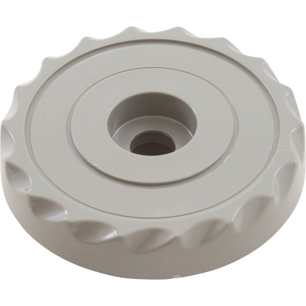 Knob, Waterway, F.A.S., 1" Scalloped, Gray : 662-3017