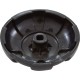 Knob - 6 Spoke Design 1" Air Control - Blk : 662-3611