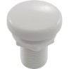 Air Control, BWG, 1/2" Top Draw, Snap Cap, Smooth, White : 13712-WH