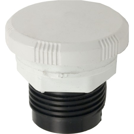 Air Ctrl, WW Super Deluxe, 1-5/8"hs, 2-1/2"fd, Notched, Wht, 1" : 660-3000