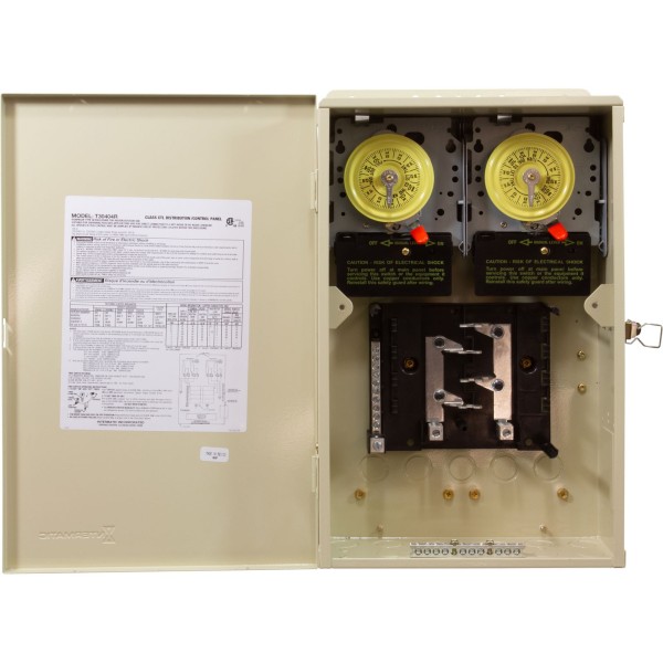 Intermatic Control W/Two T104M In Outdoor Enclosure : T30404R