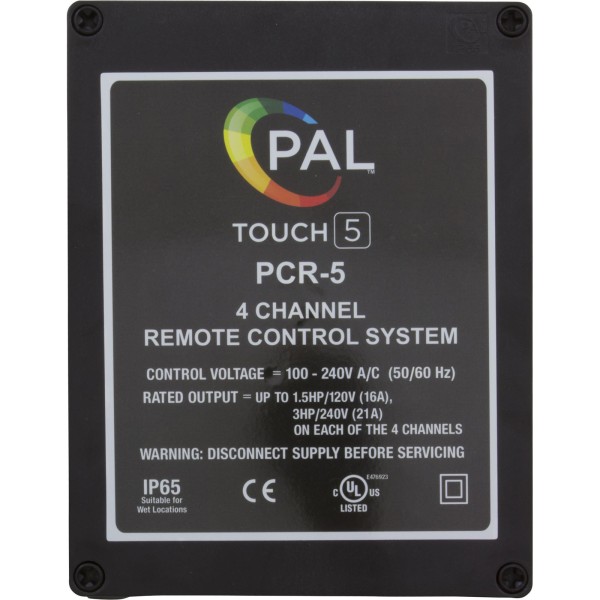 Remote Control System, PAL Touch 5 , PCR-5, w/Timer, Transmtr : 42-PCR-5UTC