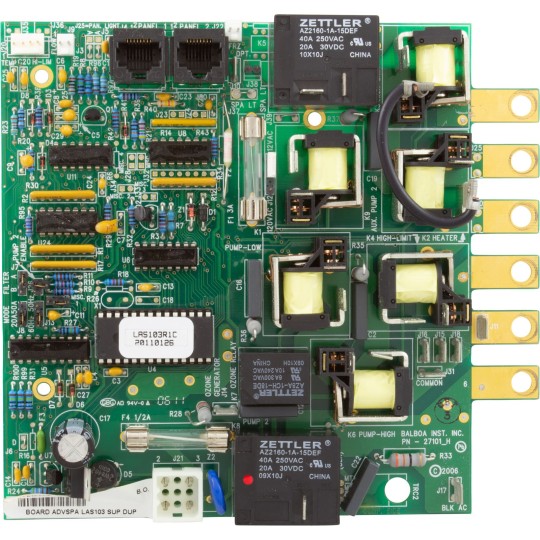 PCB, LA Spas, LAS103, Duplex Digital : 51624-01