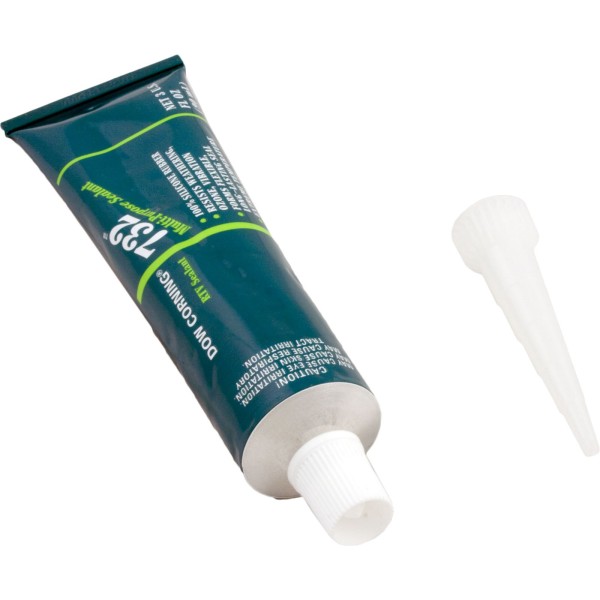 Silicone, DOW 732, 3oz Tube, White : DC-732-WHT-3