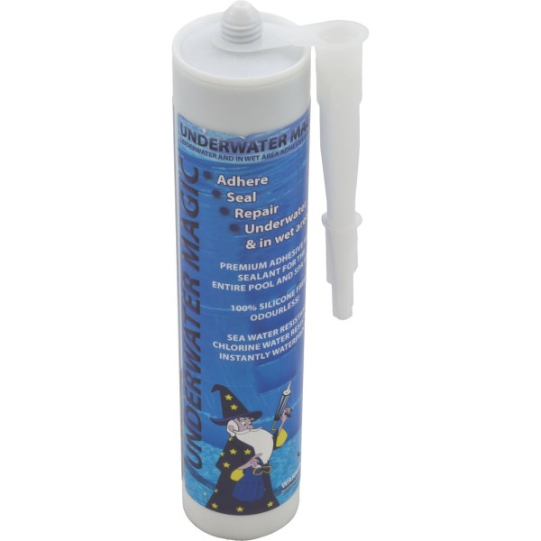 Sealant, Underwater Magic, 12ct, 290ml/9.8oz Tube, White : UWM-01C