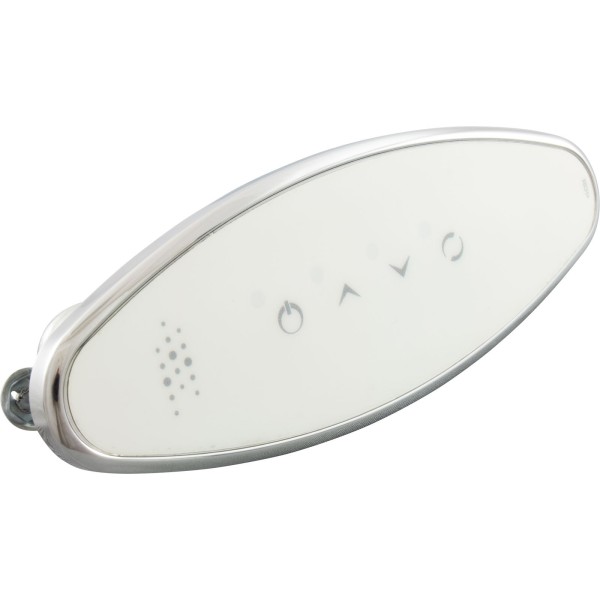 Topside, CG Air Classic LED, 4-Button, Chrome, Oval-L : CG+/SENSOR-LCP