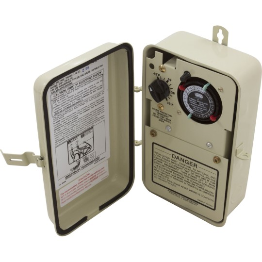 Timer, Intermatic PF1102T, 230v, w/Freeze Protection, Enclosed : PF1102T