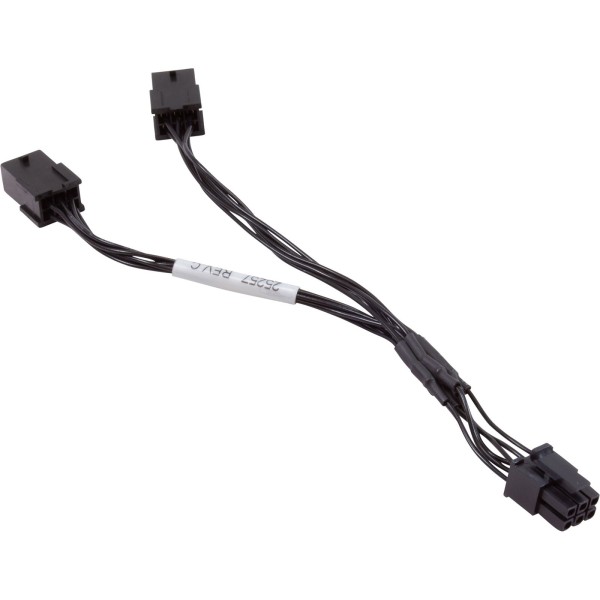 Y Splitter, Balboa Water Group, Aux Panel, 6-Pin Molex : 25257