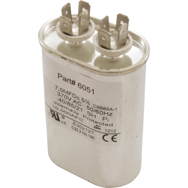 Jandy Pro Series Fan Capacitor, 2000, 2500, 3000, 2013 - Present : R0576600