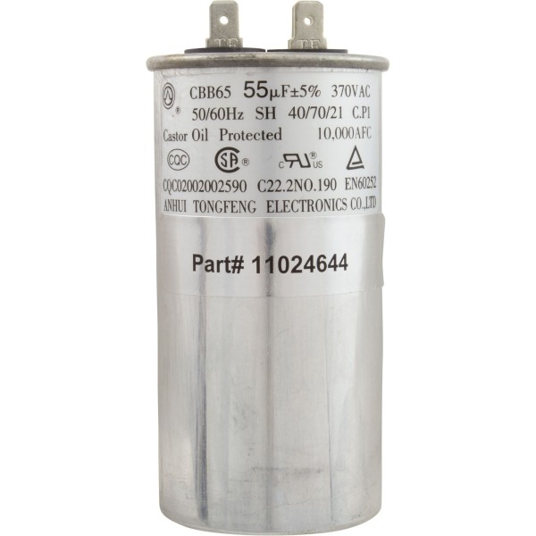 Run Cap-55 Uf, 370 Vac : SMX11024644