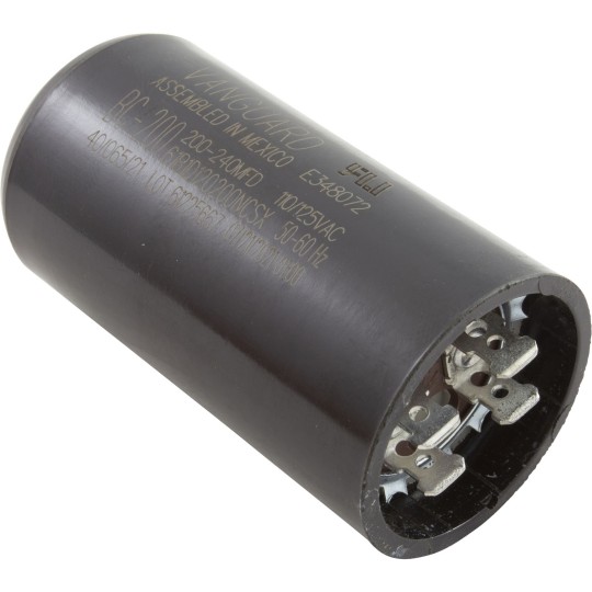 Start Capacitor, 200-240 MFD, 115v, 1-7/16" x 2-3/4" : BC-200