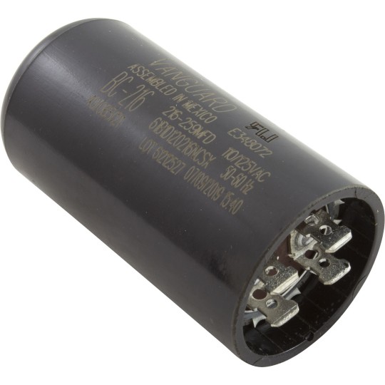 Start Capacitor, 216-259 MFD, 115v, 1-7/16" x 2-3/4" : BC-216