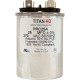 Run Capacitor, 25 MFD, 370v, 1-3/4" x 2-3/8" : RD-25-370