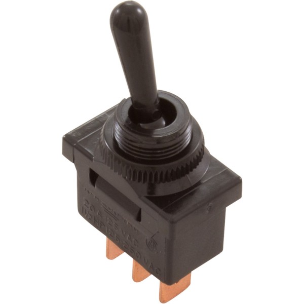 Toggle Switch, Waterway, Hi-Off-Lo, 10A 250v, 20A 125v : 815-4011