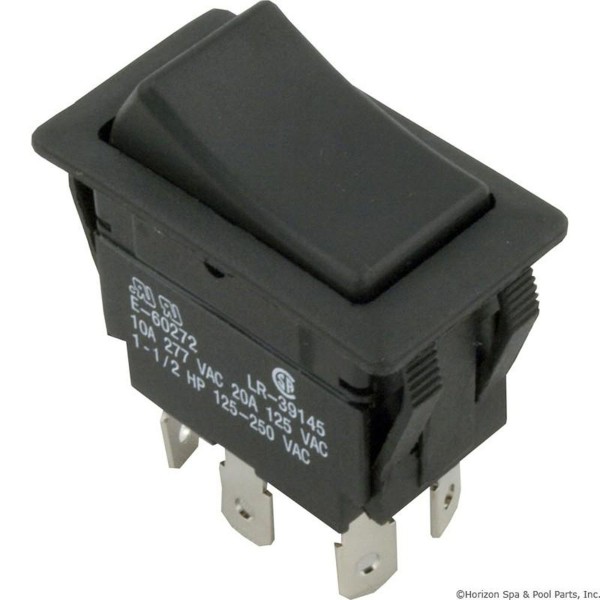 Rocker Switch, DPDT, 230v :