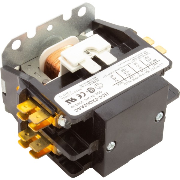 Contactor, DP, 30A FLA, 24v :