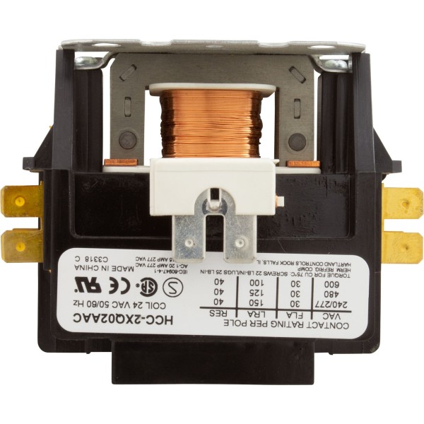 Contactor, DP, 30A FLA, 24v :