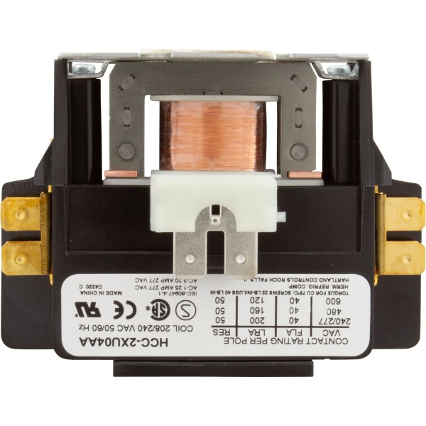 Contactor, DP, 40A FLA, 230v :