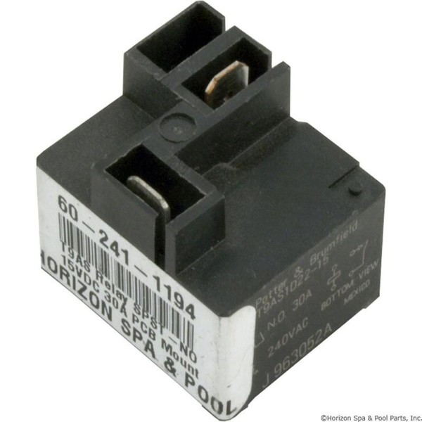 Relay, PandB, T9AP, SPST, 30A, 15vdc, PCB Mount : T9AS1D22-15