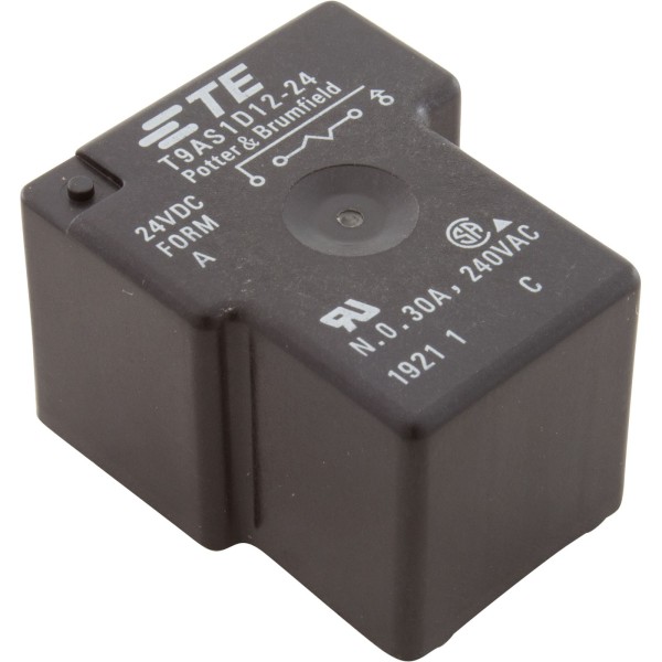 Relay, Generic, T-90 Type, SPST, 24vdc, Coil : T90N1D42-24