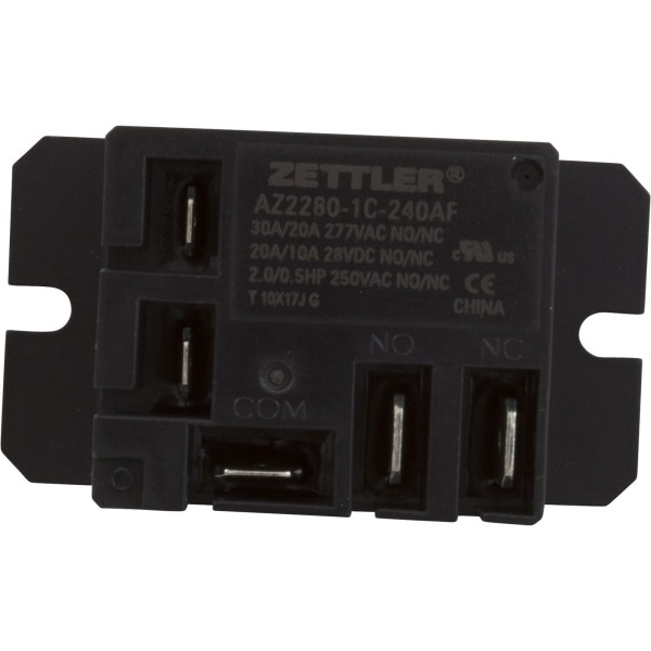 Power Relay, H-Q, SPDT, 30A, 230v, Mini : 35-0003-K