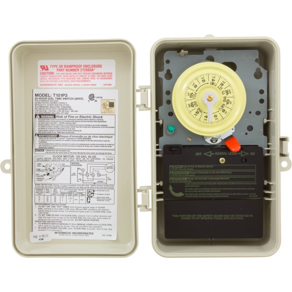 Nema 3R - Plastic Case 125 V Spst Beige Case : T101P3