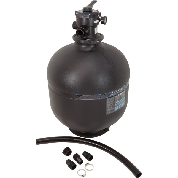 Sand Filter, Carvin Laser L250C-7C, Top Mt, 25", 1-1/2" Valve : 94089250