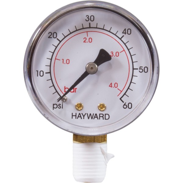 Pressure Gauge - 1/4" Btm Mt : HCXFPGB1000