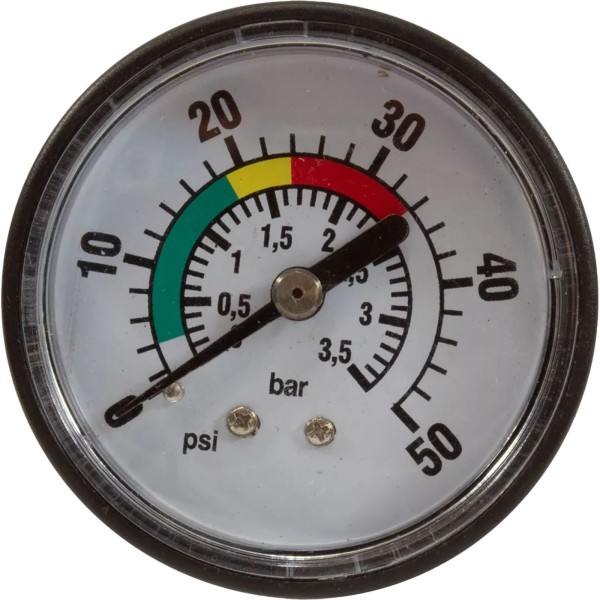 Pressure Gauge, Astral, 1/8" mpt, 0-50psi : 4404210103