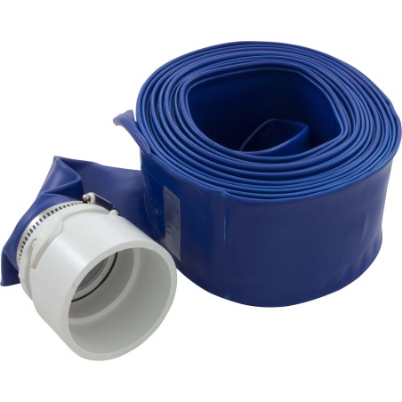 Backwash Hose, Valterra, 2" x 25ft Hose, w/Clamp & Hose Adapter : B8259FT