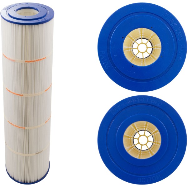 Cartridge, 4 Pack, 106sqft, 3"ot, 3"ob, 7", 25-1/2"L, 4oz : PA106-PAK4