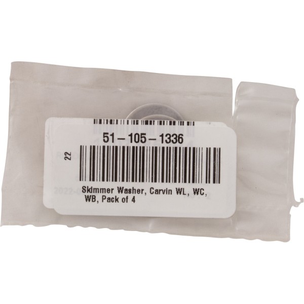 Skimmer Washer, Pack of 4, Carvin WL, WC, WB : 14073852R4