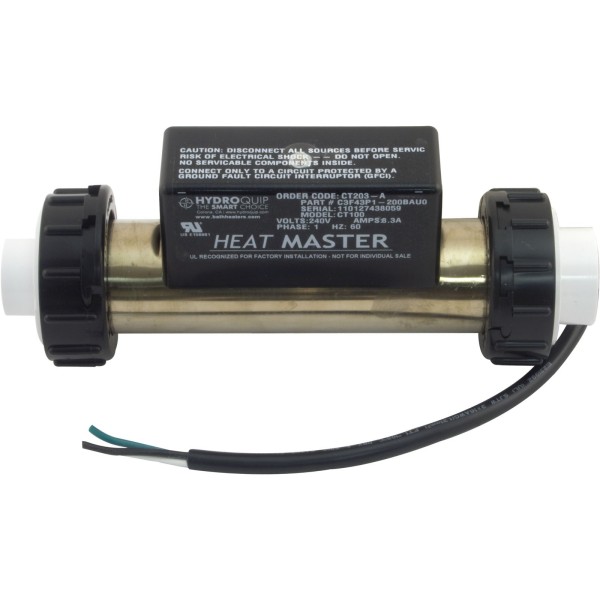 Heater, Bath, H-Q InLine, PH201-20UP, 230v, 2.0kW, 3ft Bare Cord : PH201-20UP