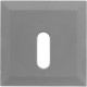 Deck Jet (J-Style) Square Cover Gray : 25597-000-121