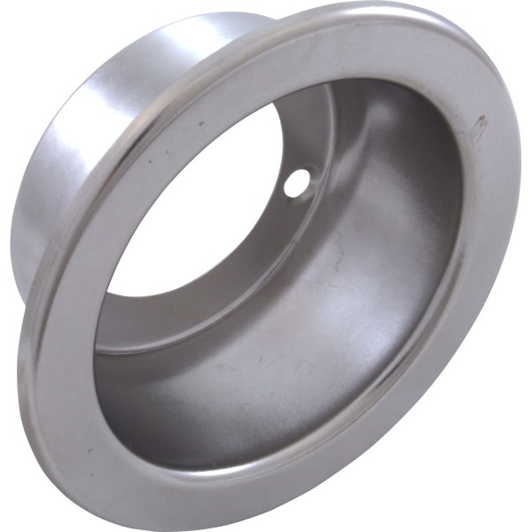 Escutcheon, Carvin P & W Jet, 3-9/16"fd, Stainless : 43-0641-12-R