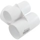 Jet Body Only, WW Storm Gunite, a1-1/2"s, w2"s, Tee, White : 211-3060