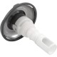 Jet Intl, WW Cluster Storm, Swirl, 2-1/4"fd, Dir, SS/Blk, Thd : 229-1671S