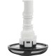 Jet Intl, WW Cluster Storm, Swirl, 2-1/4"fd, Dir, SS/Blk, Thd : 229-1671S