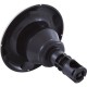 Jet Intl, RD Quantum, 4-3/8"fd, Dir, Smth, SS/Blk, Thd : RD203-L4311S