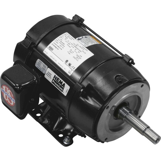 Motor, US Motor, 15 Horsepower, Three Phase, 208/230/460v : EEQK1500