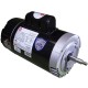 Motor, US Motor, 1.0hp, 2-Spd, 230v, 56JFr, C-Face, Full Rated, PE : ASB2975