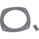 Gasket, Zodiac HI-E2, Exhaust, 3-7/8"x4-1/8"ID, 5-7/16"x5-1/8"OD : R0309500