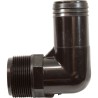 1 1/2"Mptx1 1/2"Hose Barb Ell - Black : 411-6521