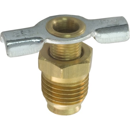 Bleeder Valve, Pentair PacFab Separation Tank, Brass : 154662