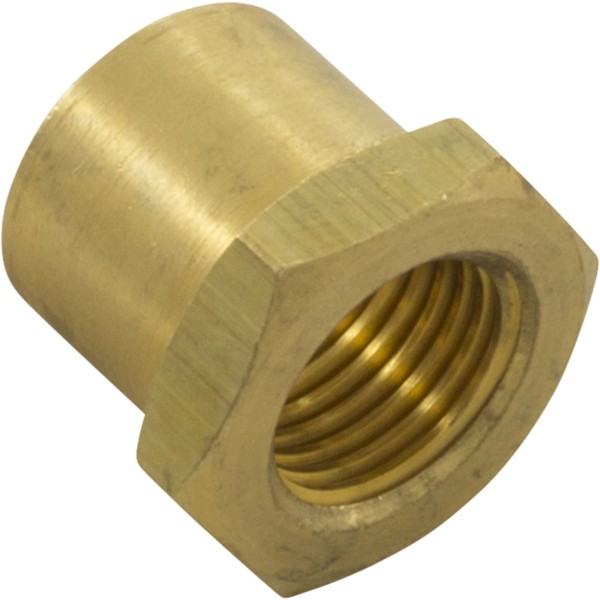 Insert Nut, Anthony Apollo DE Filter Shaft, 0.5", Brass : V34-121