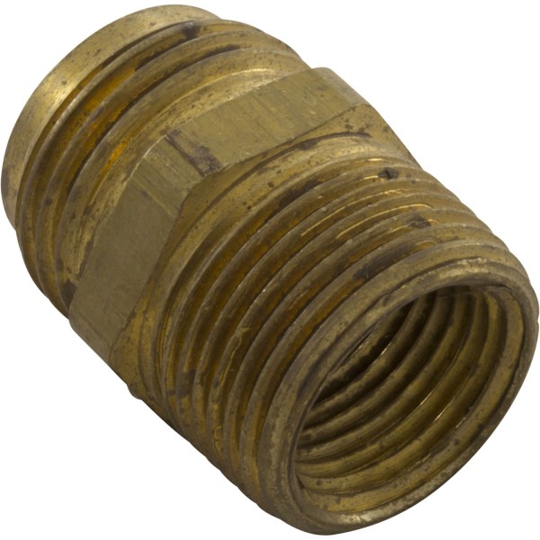 Hose Adapter, Anderson Metals, 3/4"mpt x Male Garden Hose : 07478-121208