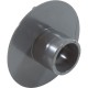 Wall Fitting, Retro 4" dia, 1-7/8"hs, 1-1/2" insider, Dk Gray : 415SI105